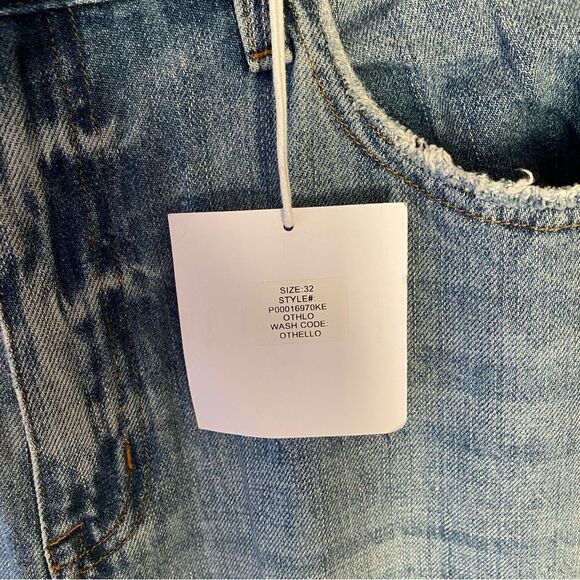 NWT Pistola Ruby High Rise Palazzo Pants jeans Othello blue Revolve 32 - Picture 6 of 11